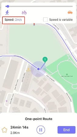 Pokemon Go Hacks for iPhone AnyGo tool begin the simulated movement