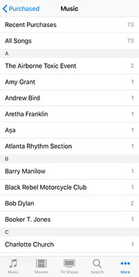 how to recover deleted songs from itunes purchased iphone