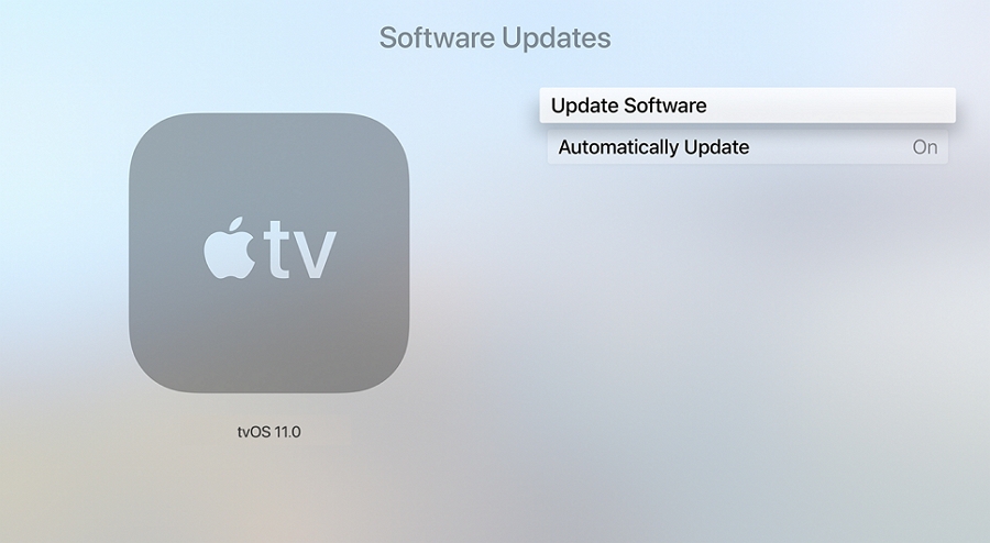Update the tvOS