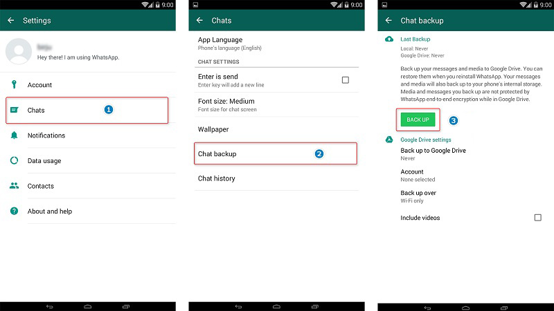 Transfer WhatsApp from Android to A New Android Phone