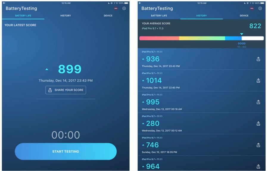 Check for Signs of Battery Life