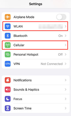 Check the Network Connection