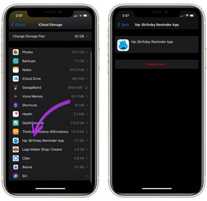 Clear Up iCloud Storage Space