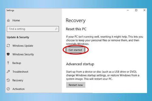 how to reset hp laptop without password