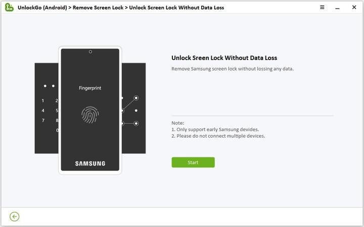 confirm unlock selection