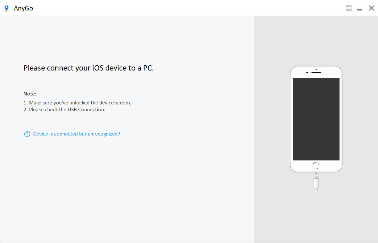 Connect iPhone to the PC