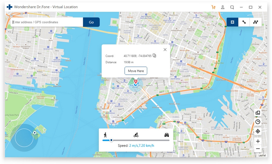 drfone virtual location