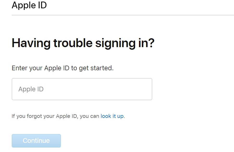 how to remove icloud from iphone - continue enter email