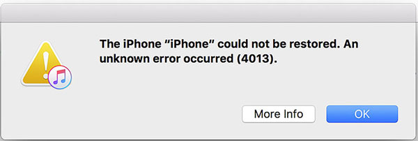 unlockgo iphone 13 - itunes error 4013