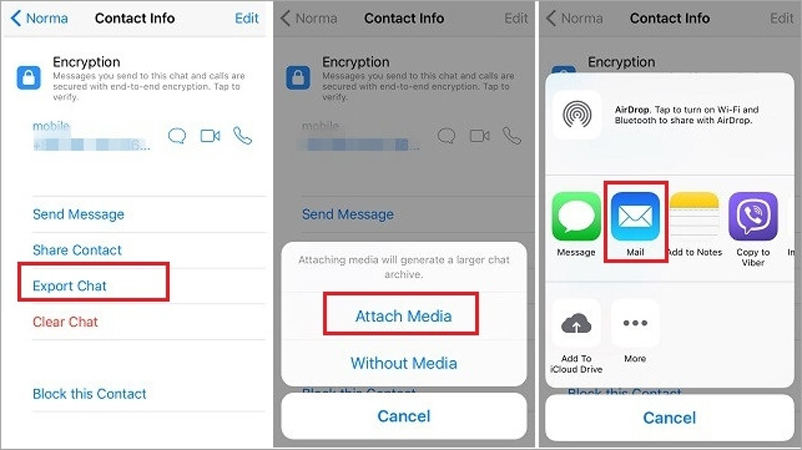 watsgo guide - select restore whatsapp backup 