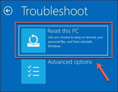 factory reset asus laptop troubleshoot