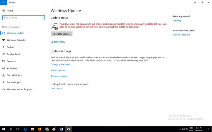 factory reset windows 10 without password