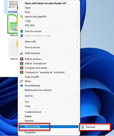 how to lock a folder on windows 11