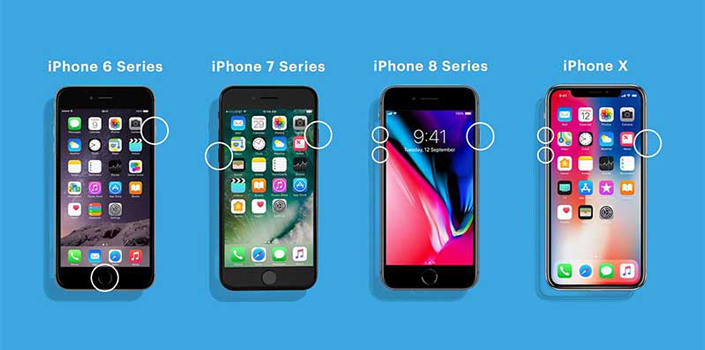 force restart iphone