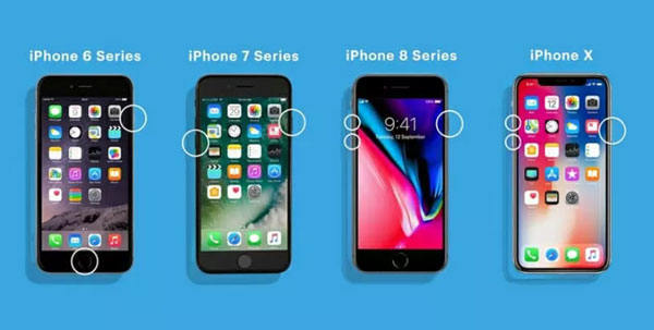 force restart iphone