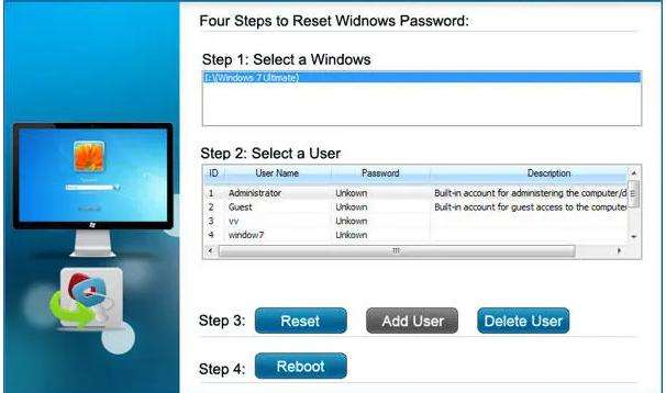 reset windows 10 password without reset disk