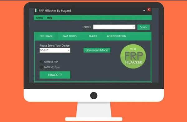 Samsung FRP Hijacker Tool
