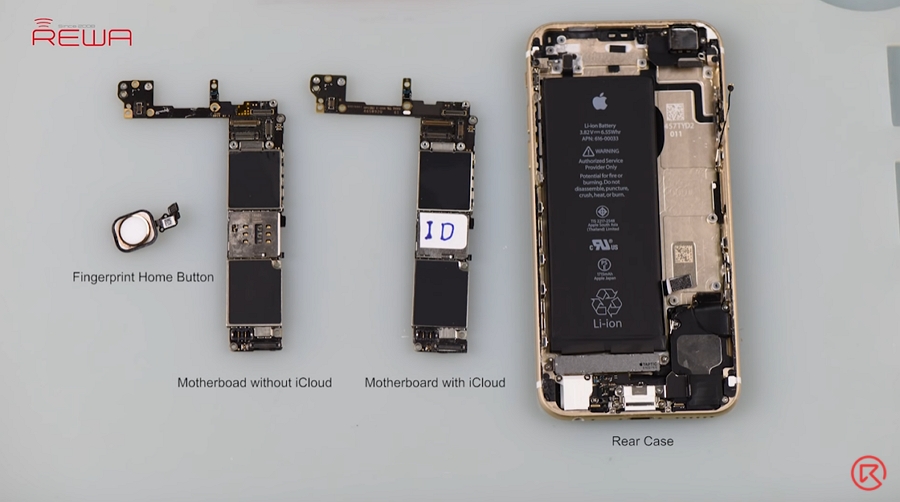 Remove the chips from the new motherboard
