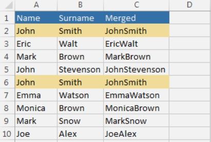 highlight duplicates in excel