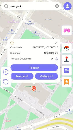 Pokemon Go Hacks for iPhone AnyGo tool spoof the iphone location