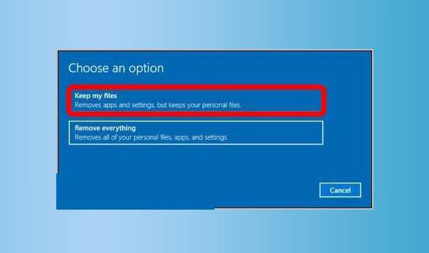 how to reset hp laptop without password windows 10