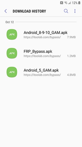 install apk