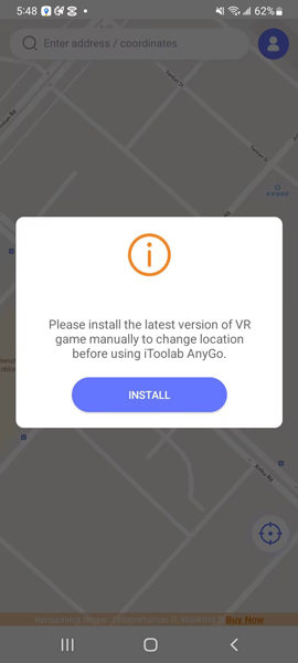 Pokemon go cheat app AnyGo
