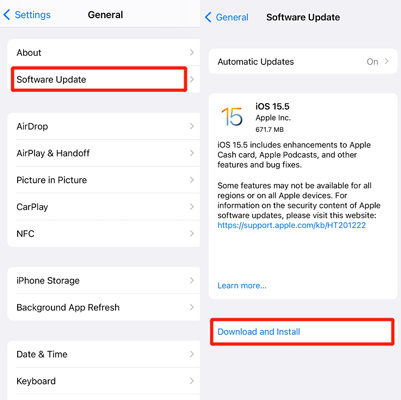 Reset All Settings to Fix Unable to Activate Touch ID on This iPhone