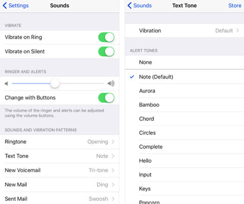 Check iPhone Alert Tones to Fix iPhone Notification Sound Not Working