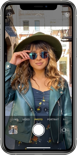 Switch Between the Front and Back Cameras