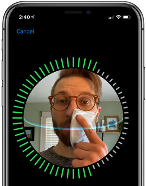 Face ID with a Mask