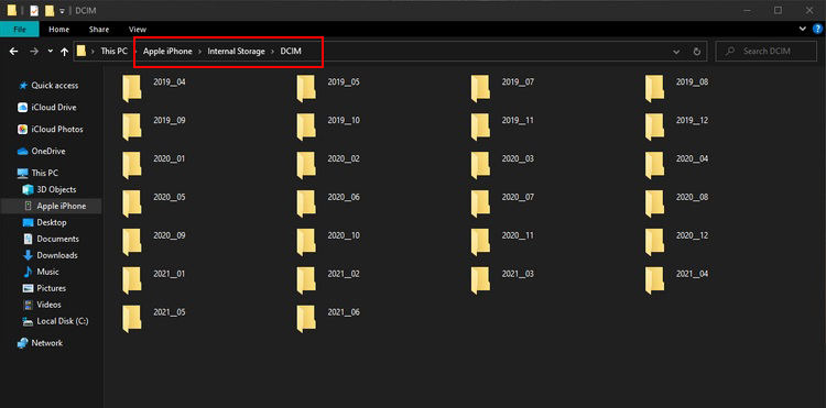 Transfer WhatsApp Photos from iPhone to PC