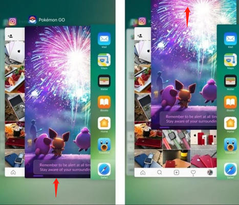Force Quit Pokemon Go