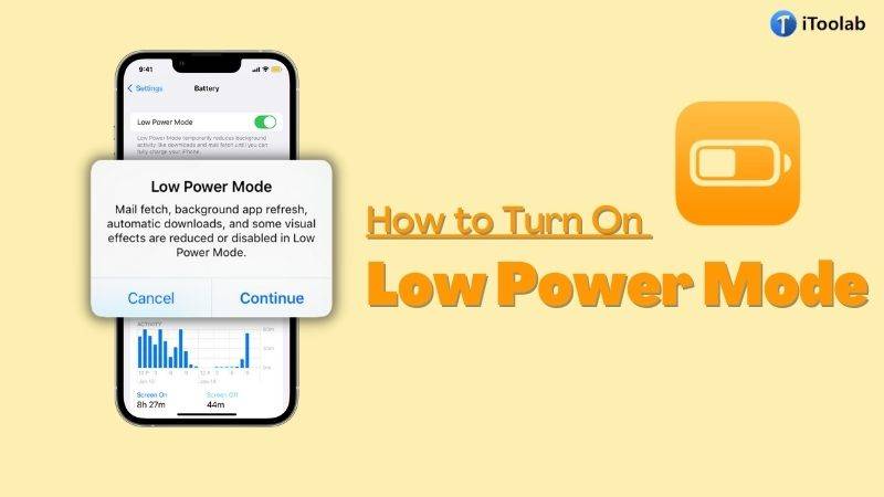 How to Turn On iPhone Low Power Mode