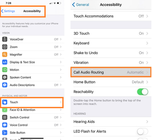 iPhone 13/12/11 speaker greyed out