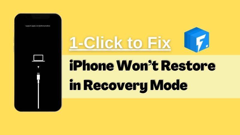 iPhone Won’t Restore in Recovery Mode