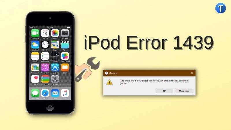 iPod Error 1439