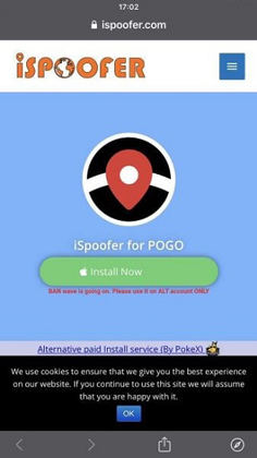 ispoofer location spoofer
