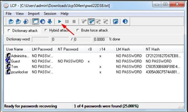 windows 7 password reset USB download free