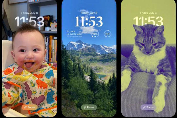 ios 16 live wallpaper on iphone lock screen