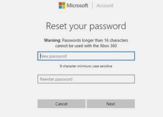 login with password recovery tool