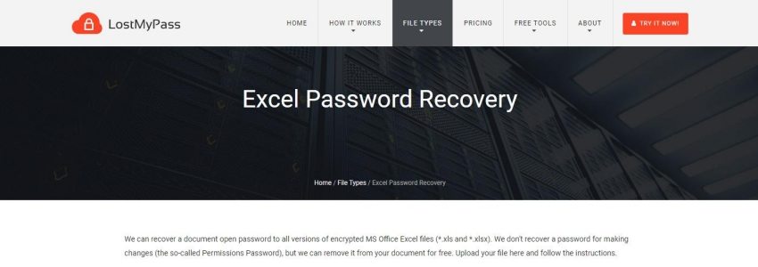 excel password recovery tool 1