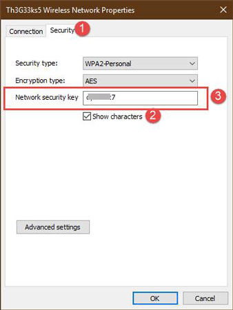how to find wifi password on windows 10