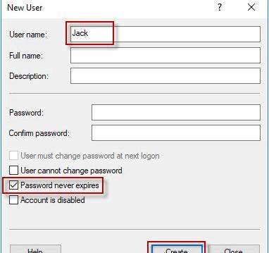 how to create administrator account in windows 10