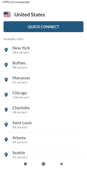 How to Spoof on Pokémon Go choose a server in a location