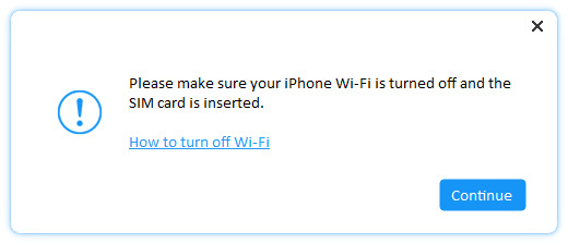 Turn off Wi-Fi