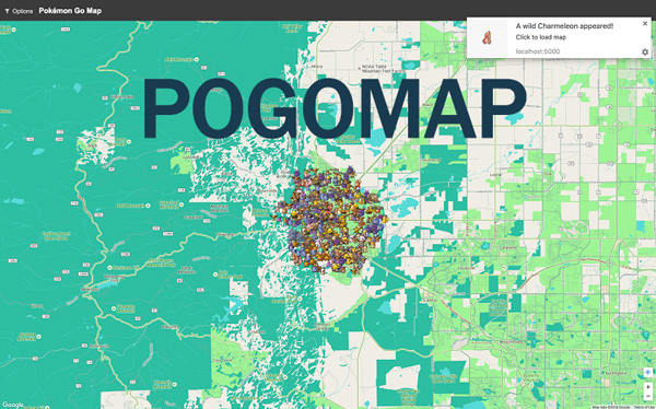 Pokemon go PoGoMap