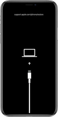 Recovery Mode Screen to fix iPhone screen frozen can’t turn off