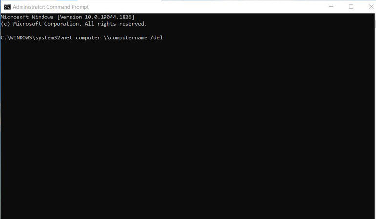 command prompt