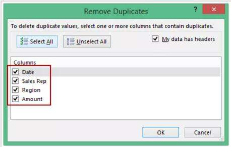 remove microsoft excel duplicates